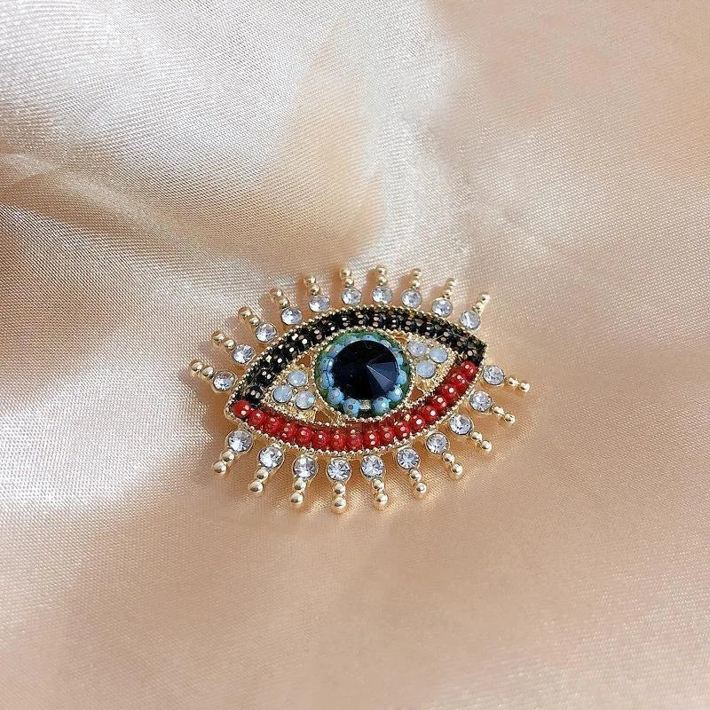 Eye of Allur Brooch -  A touch of mystery, a symbol of protection, and a masterpiece of design.